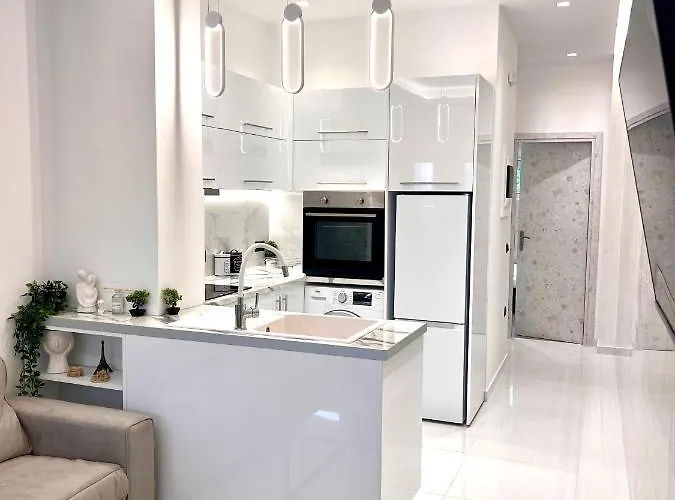 Luxury Black And White Interior & Rooftop Terrace *