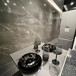 Luxury Black And White Interior & Rooftop Terrace *