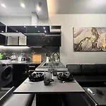 Luxury Black And White Interior & Rooftop Terrace *