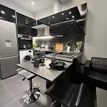 Luxury Black And White Interior & Rooftop Terrace