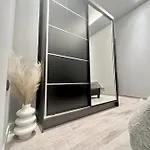Luxury Black And White Interior & Rooftop Terrace