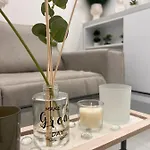 Luxury Black And White Interior & Rooftop Terrace * Kalamata