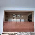 Apartment Luxury Black And White Interior & Rooftop Terrace Kalamata