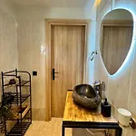 Luxury Black And White Interior & Rooftop Terrace * Kalamata