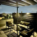 Luxury Black And White Interior & Rooftop Terrace Kalamata
