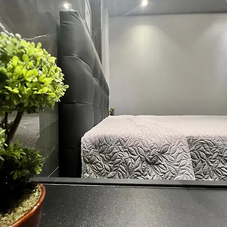 Apartment Luxury Black And White Interior & Rooftop Terrace *