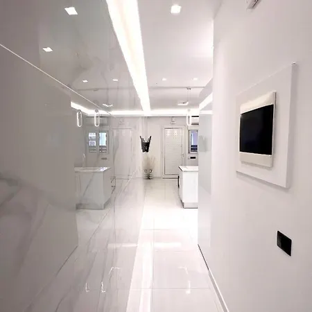 Luxury Black And White Interior & Rooftop Terrace