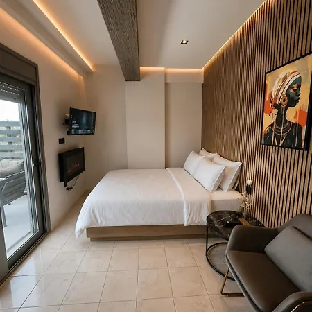 Apartment Luxury Black And White Interior & Rooftop Terrace *