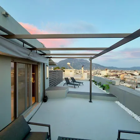 Luxury Black And White Interior & Rooftop Terrace