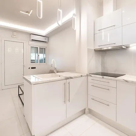 Apartment Luxury Black And White Interior & Rooftop Terrace *