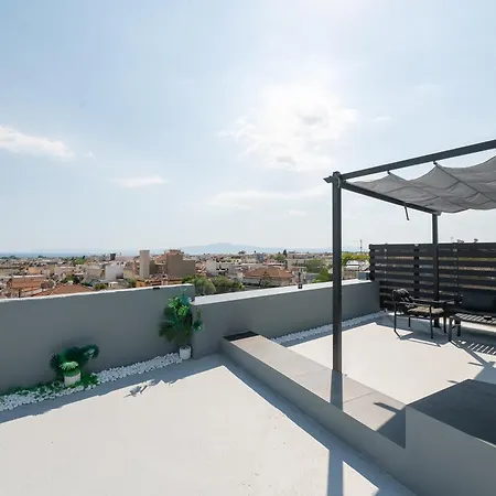 Apartment Luxury Black And White Interior & Rooftop Terrace *