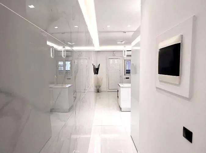 Luxury Black And White Interior & Rooftop Terrace